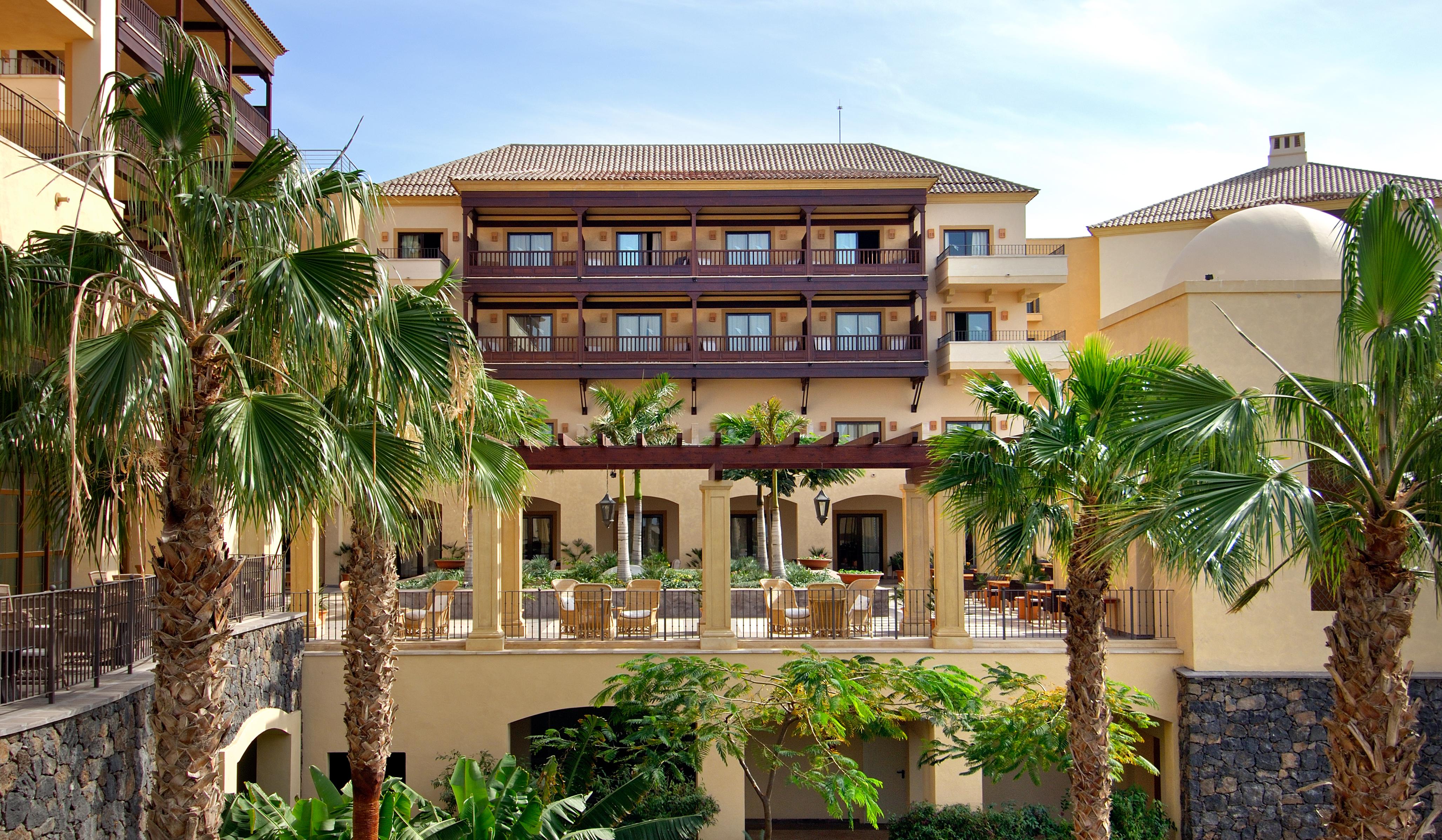 Hotel Vincci Selección La Plantación del Sur Costa Adeje  Exterior foto The hotel's courtyard
